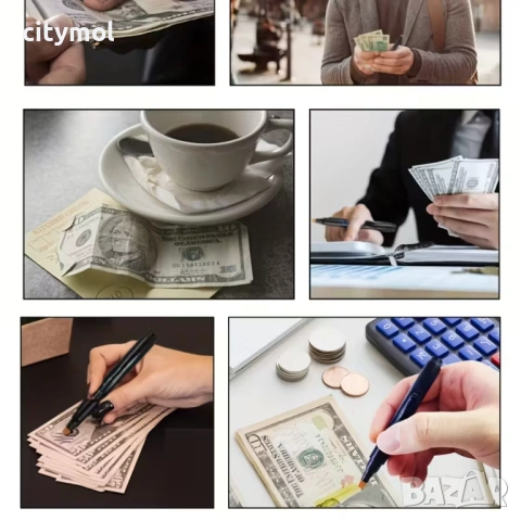 Маркер за проверка на фалшиви банкноти, снимка 3 - Нумизматика и бонистика - 53205406