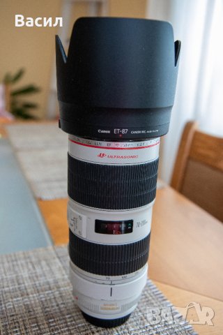 Canon EF 70-200 II 2.8l USM, снимка 2 - Обективи и филтри - 43645054