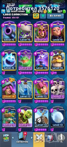 Продавам Clash Royale акаунт, снимка 4 - Други игри и конзоли - 53330640
