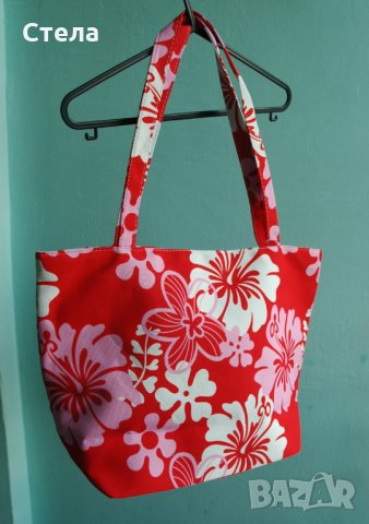 Плажна чанта с шапка, нови, снимка 4 - Чанти - 28525093