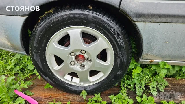 Резервирано! джанти със зимни гуми 15цола Опел зафира, снимка 5 - Гуми и джанти - 50196183