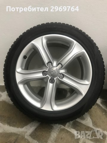 17 цола джанти с гуми OEM AUDI , снимка 1 - Гуми и джанти - 43602305