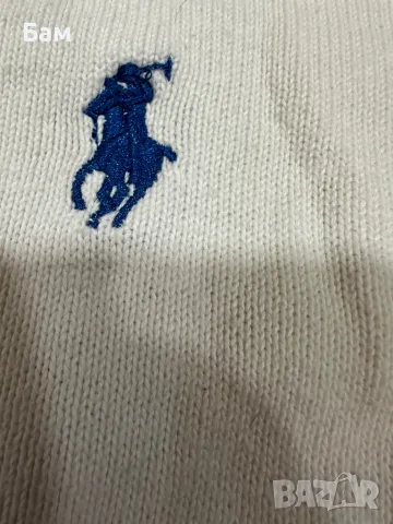 Оригинална мъжка блуза с 1/4 цип Polo Ralph Lauren размер Л , снимка 3 - Спортни дрехи, екипи - 48212611