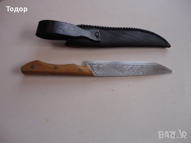 Невероятен ловен нож с кания 2, снимка 2 - Ножове - 52825270