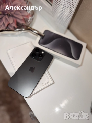 Перфектен iPhone 15 pro 256 eSIM, снимка 2 - Apple iPhone - 51952214
