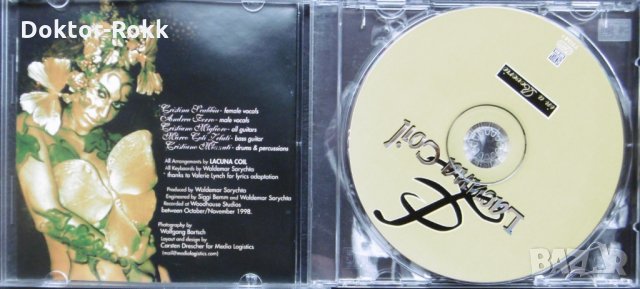 Lacuna Coil – In A Reverie, 1999, снимка 3 - CD дискове - 35429039