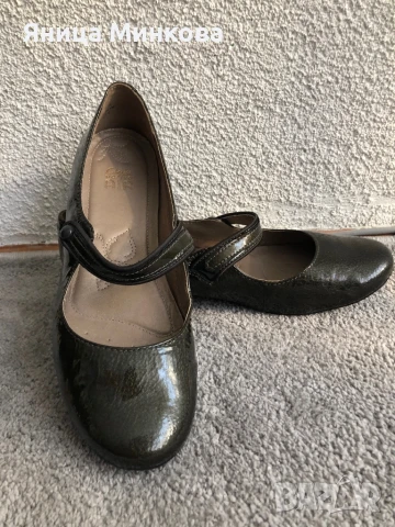 Дамски обувки Clarks, естествена кожа, снимка 3 - Дамски ежедневни обувки - 51219674