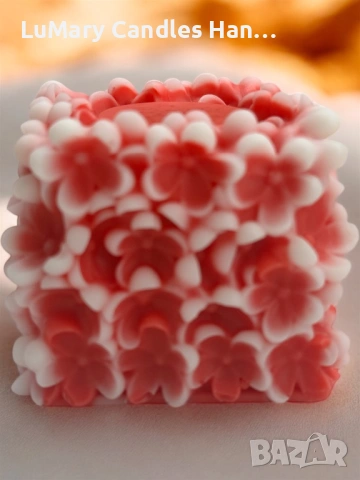 Свещ “ Цветчета”, снимка 5 - Декорация за дома - 53224797