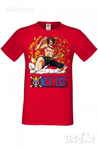 Мъжка тениска One Piece 09,Анимация,игра,Празник,Повод,, снимка 3 - Тениски - 38122183