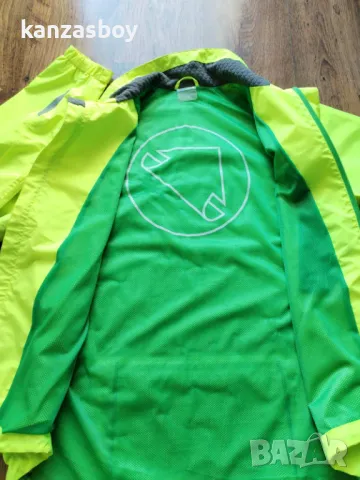 Endura Gridlock II Waterproof Cycling Jacket in High Vis Yellow - мъжко вело яке КАТО НОВО Л, снимка 10 - Якета - 50073167