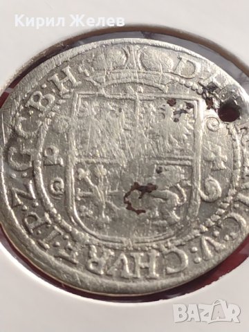 Сребърна монета 1/4 талер 1624г. Георг Вилхелм Кьониксберг Източна Прусия 14959, снимка 11 - Нумизматика и бонистика - 43001017