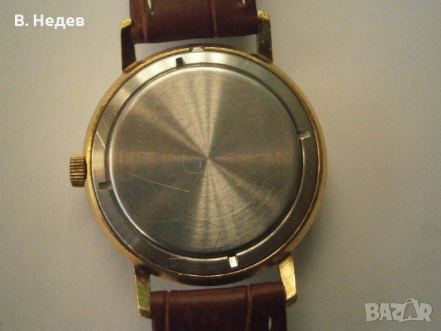 POLJOT, Au 10, cal. 2609, 17 jewels, 35мм каса, USSR, снимка 6 - Мъжки - 50122684