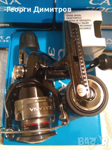Макари Shimano Catana 3000 SRC с резервен/допълнителен лагер, снимка 2 - Макари - 48563095