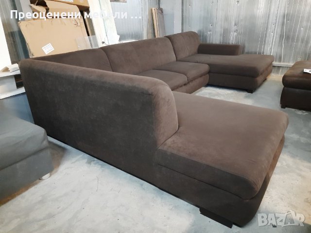 П образен диван Nika на Home affaire внос от Германия., снимка 10 - Дивани и мека мебел - 43424145