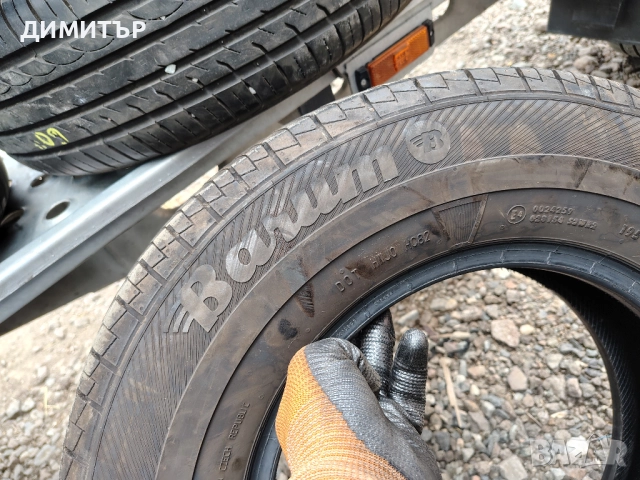 4бр.летни гуми BARUM 195 80 14C DOT19 цена за брой, снимка 5 - Гуми и джанти - 52427839