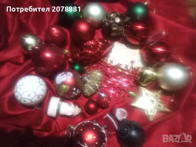 Играчки за елха и гирлянди , снимка 4 - Декорация за дома - 52665933