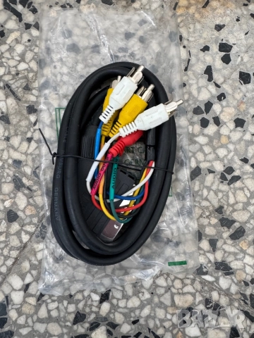 SCART към RCA кабел ALDA AVD-SS21P 1.2 m – Audio/Video, Германия, висококачествен, снимка 3 - Кабели и адаптери - 52735076