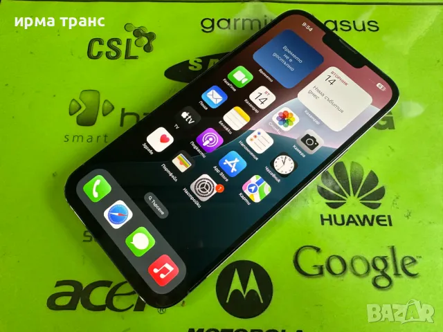 iPhone 13 Pro Max 512gb Sierra фабрично отключен, снимка 2 - Apple iPhone - 48674872