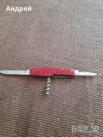 Стар джобен нож,ножче,ножка #81, снимка 3 - Други ценни предмети - 47915334