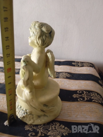 Керамична статуетка ангелче, снимка 2 - Статуетки - 47801639
