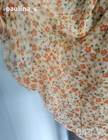 Ефектна блуза тип туника във флорален принт , снимка 5 - Туники - 36824176