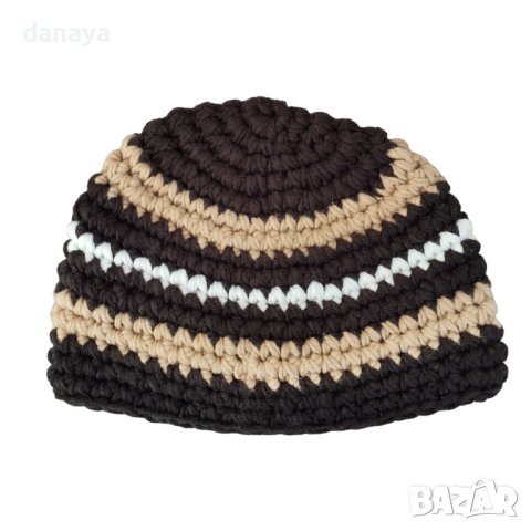 3314 Плетена зимна шапка, унисекс, снимка 4 - Шапки - 42958450