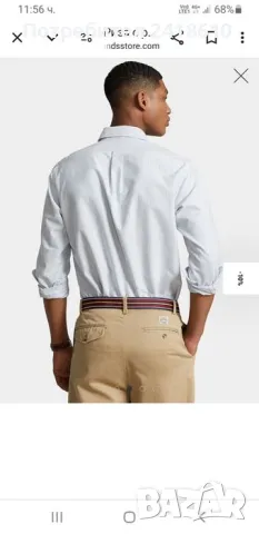 POLO Ralph Lauren Slim Fit Cotton Mens Size 2XL НОВО! ОРИГИНАЛ! Мъжка Риза!, снимка 3 - Ризи - 47709405