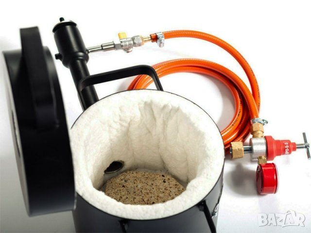 Нова високотемпературна пещ за топене на метали (злато) 4кг, снимка 4 - Други машини и части - 28068211