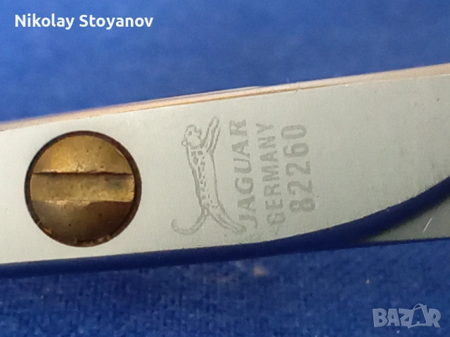 Фризьорска ножица - Jaguar - Германия 15,3 см., снимка 2 - Фризьорски принадлежности - 53117888