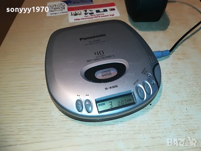 sony sl-s262 discman-made in japan, снимка 5 - MP3 и MP4 плеъри - 28738675