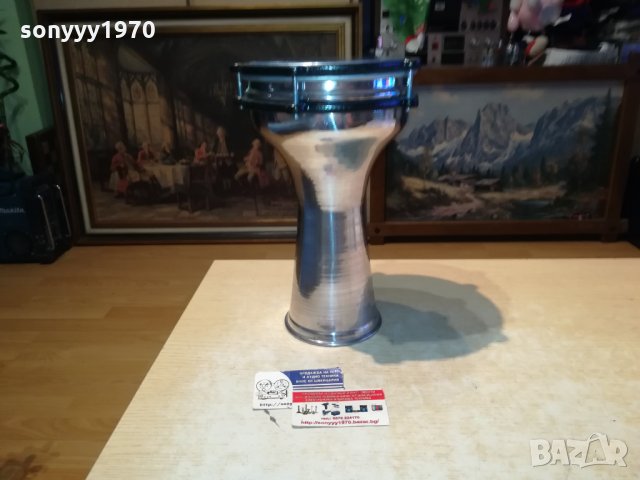 ⭐ГОЛЯМА ИНОКСОВА ТАРАМБУКА 41Х26СМ 1901220856⭐, снимка 4 - Ударни инструменти - 35484663