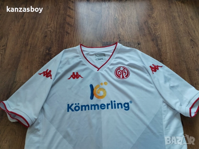 kappa fsv mainz 2022-23 - колекционерска футболна тениска 2ХЛ, снимка 2 - Тениски - 51659949