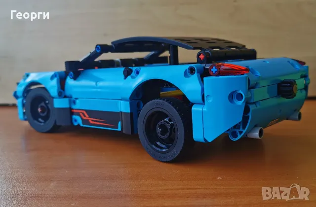 Lego Technic 42098 Автовоз + 42093 Chevrolet Corvette ZR1, снимка 9 - Конструктори - 49110776