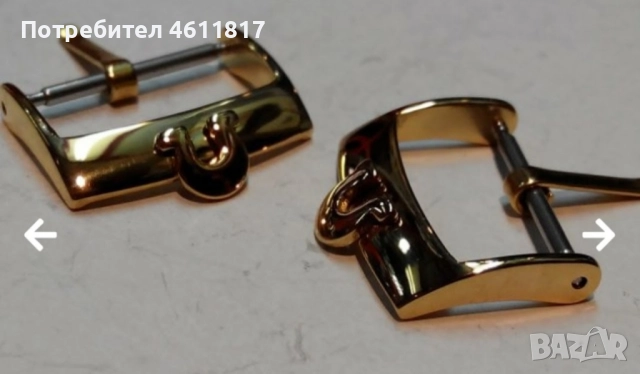 Тока за OMEGA Бъкъл с позлата - 16,18,20мм, снимка 3 - Други - 52196020