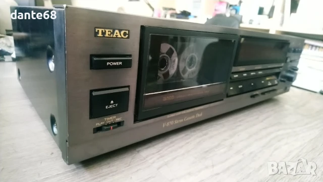 Триглав касетен дек TEAC V-870, снимка 2 - Декове - 50467677