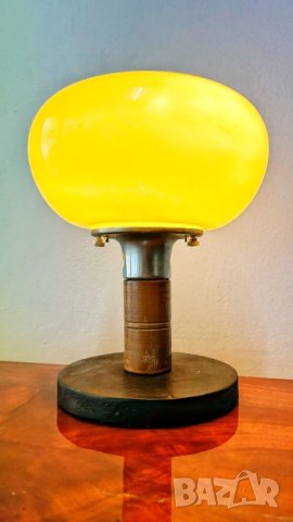 Уникална арт Деко лампа , снимка 1 - Настолни лампи - 43815490