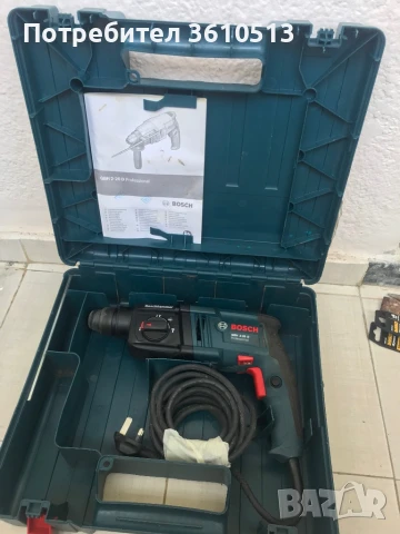 Перфоратор Бош, снимка 7 - Бормашини - 50671456