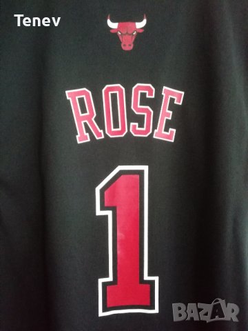 Chicago Bulls Derrick Rose Adidas NBA Jersey оригинален баскетболен потник , снимка 4 - Спортни дрехи, екипи - 38657083