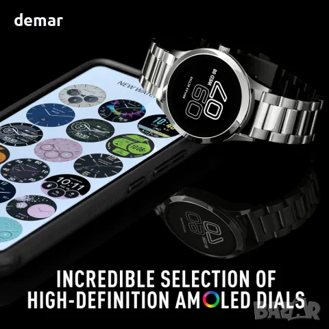 Смарт часовник Reflex Active Series 31 Amoled с Bluetooth, 1,19'', за Android и IOS, снимка 5 - Смарт часовници - 49813458