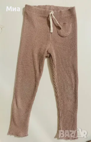 Топли рипсени клинчета Zara 2-3 годинки, снимка 5 - Детски панталони и дънки - 49159750