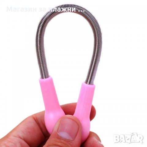 ПРУЖИНЕН ЕПИЛАТОР ЗА ЛИЦЕ, снимка 10 - Козметика за лице - 28405357