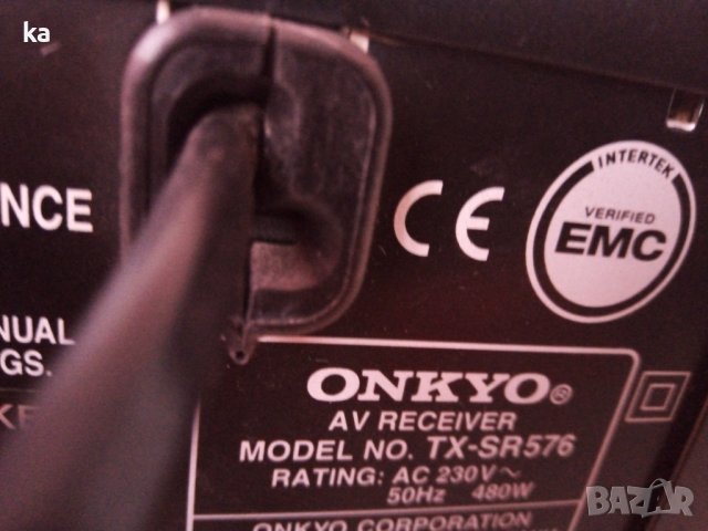 900watts Onkyo TX-SR576 мощен ресивър с дистанционно +SUB OUT, снимка 16 - Ресийвъри, усилватели, смесителни пултове - 37167013