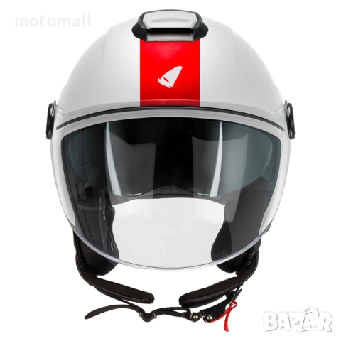 НОВ МОДЕЛ UFO отворена каска скутерска нови разцветки с очила, снимка 2 - Аксесоари и консумативи - 52225575