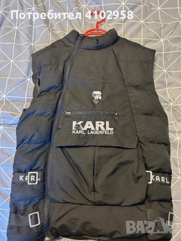Мъжка жилетка Karl Lagerfeld, снимка 2 - Спортни дрехи, екипи - 52028739
