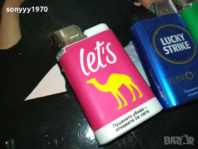 CAMEL LUCKY И ДР ЗАПАЛКИ 3001241114, снимка 4 - Колекции - 44043554