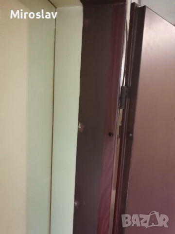 Масивна метална врата за монтаж върху дървена каса – 195.5/81.5 см, снимка 4 - Входни врати - 52971773