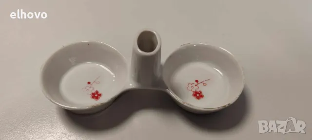 Порцеланова солница, снимка 4 - Антикварни и старинни предмети - 49314033