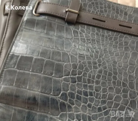 Нова кожена чанта Bpc Bonprix Collection, снимка 4 - Чанти - 47734853