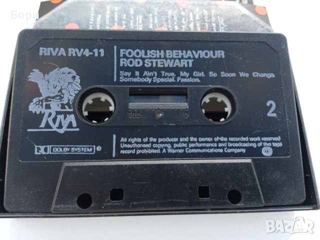 ROD STEWART Аудио касета, снимка 3 - Аудио касети - 40477125