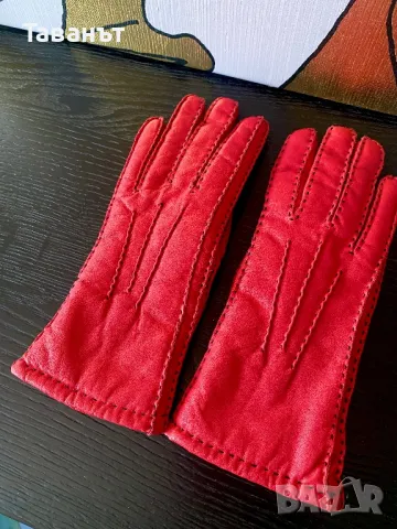 Страхотни ръчно шити кожени ръкавици 